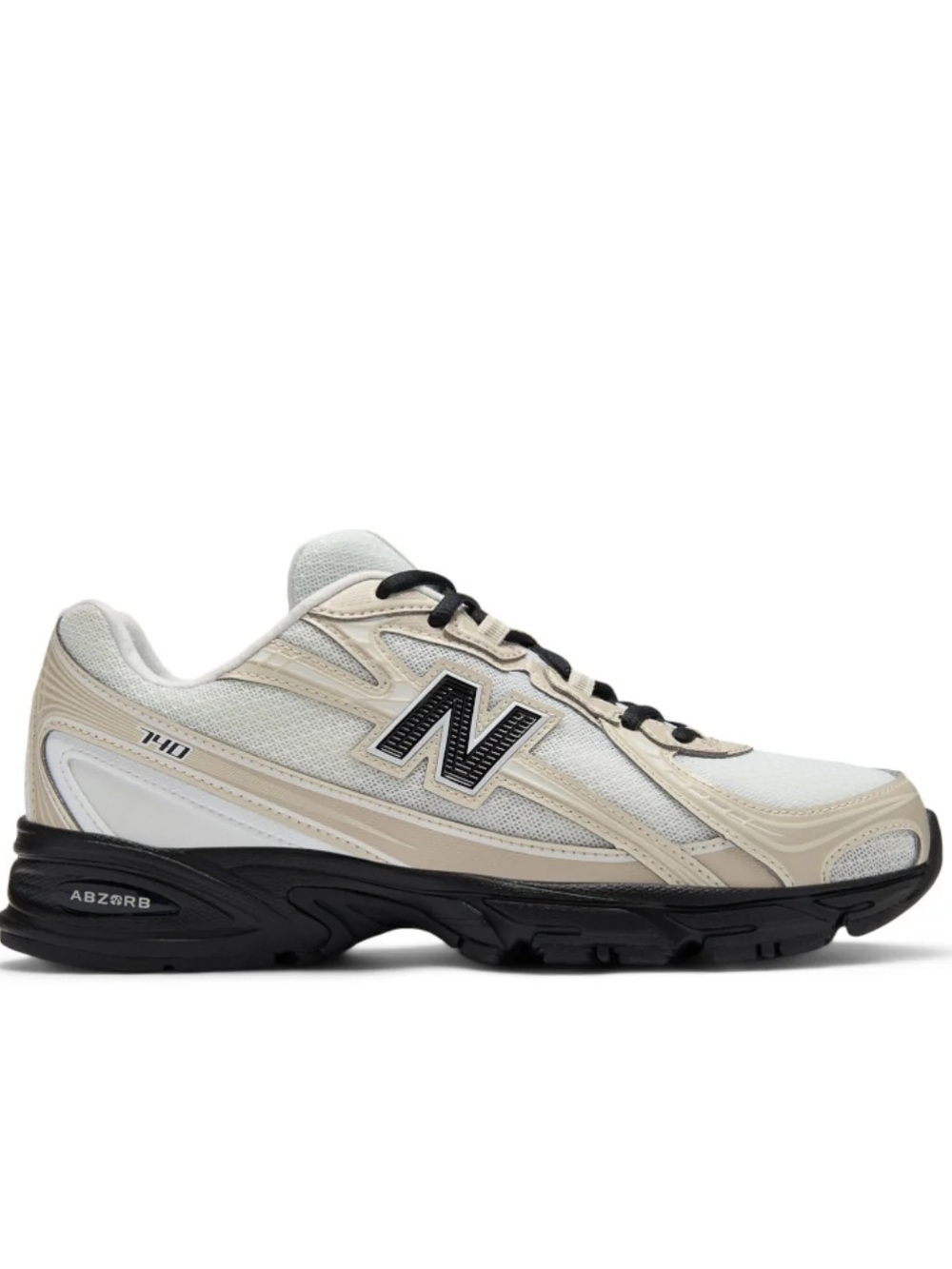 NWOT New Balance 740 Timberwolf/White Sz W 7.5
